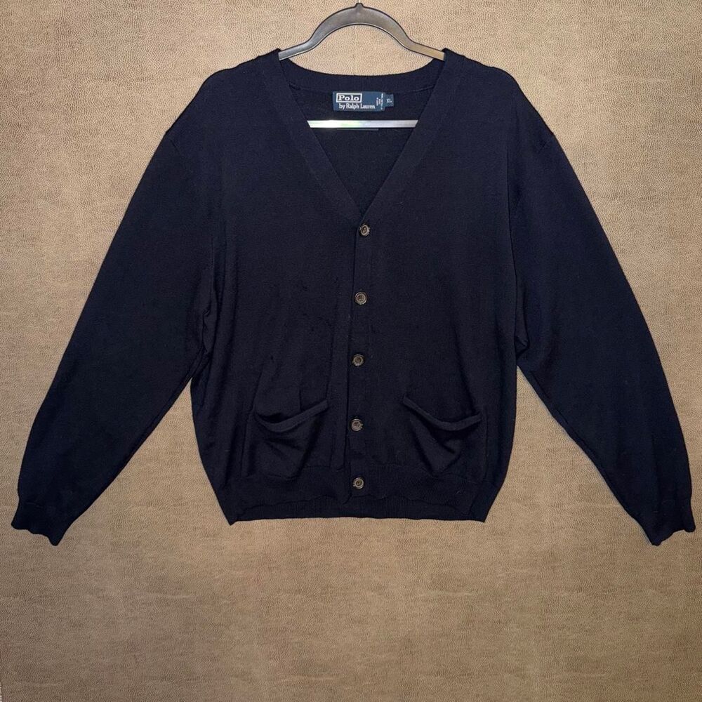 Polo-ralph-lauren Men's Navy and Black Cardigan